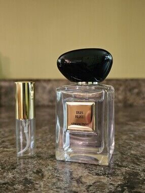 5 ML Sample IRIS BLEU by Armani Prive EDP Perfume Travel Spray